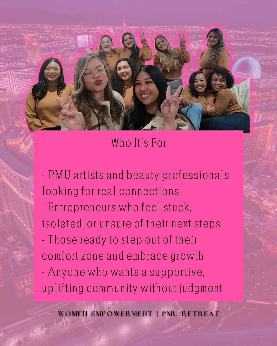 2026 Women Empowerment PMU Retreat