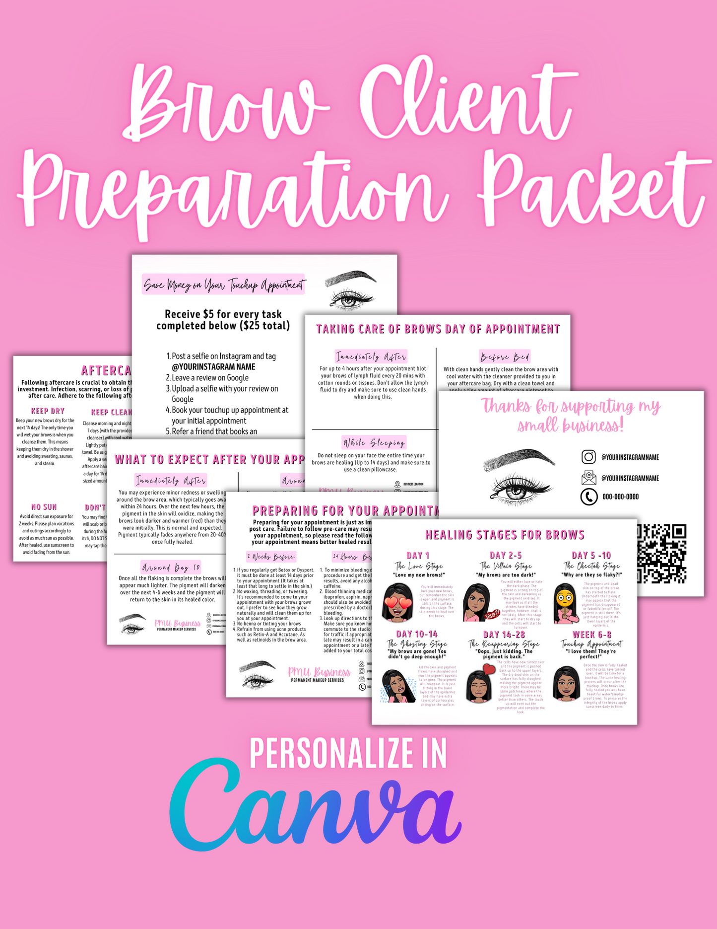 Brow Client Preparation Packet