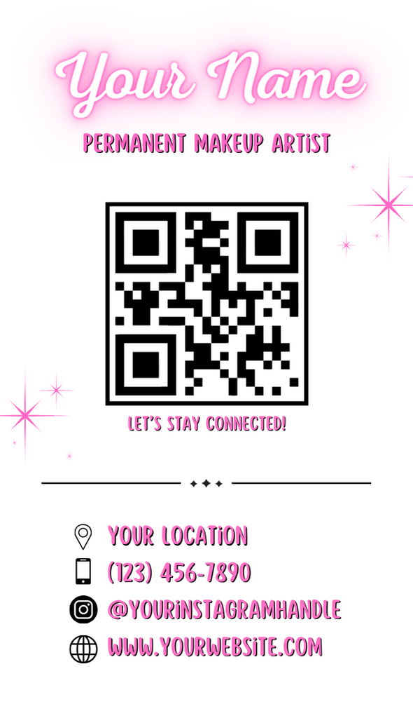 Instagram Inspired Business Cards