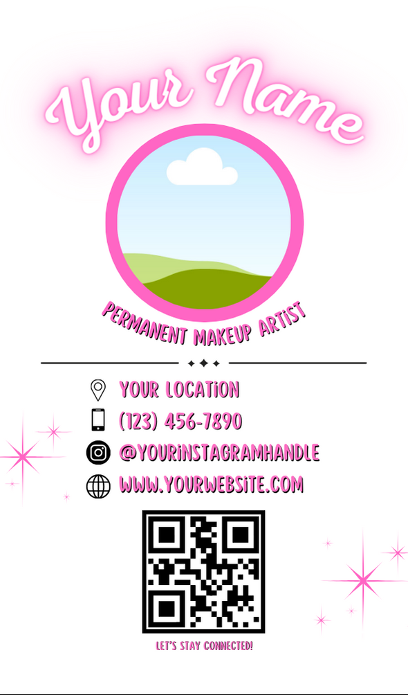 Instagram Inspired Business Cards