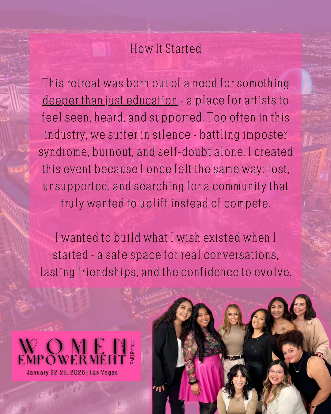 2026 Women Empowerment PMU Retreat