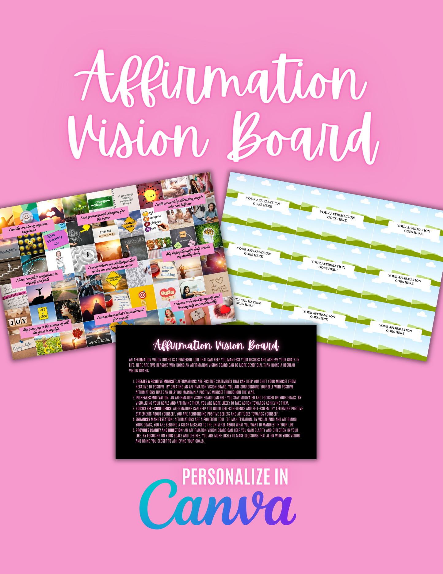 FREE Affirmation Vision Board