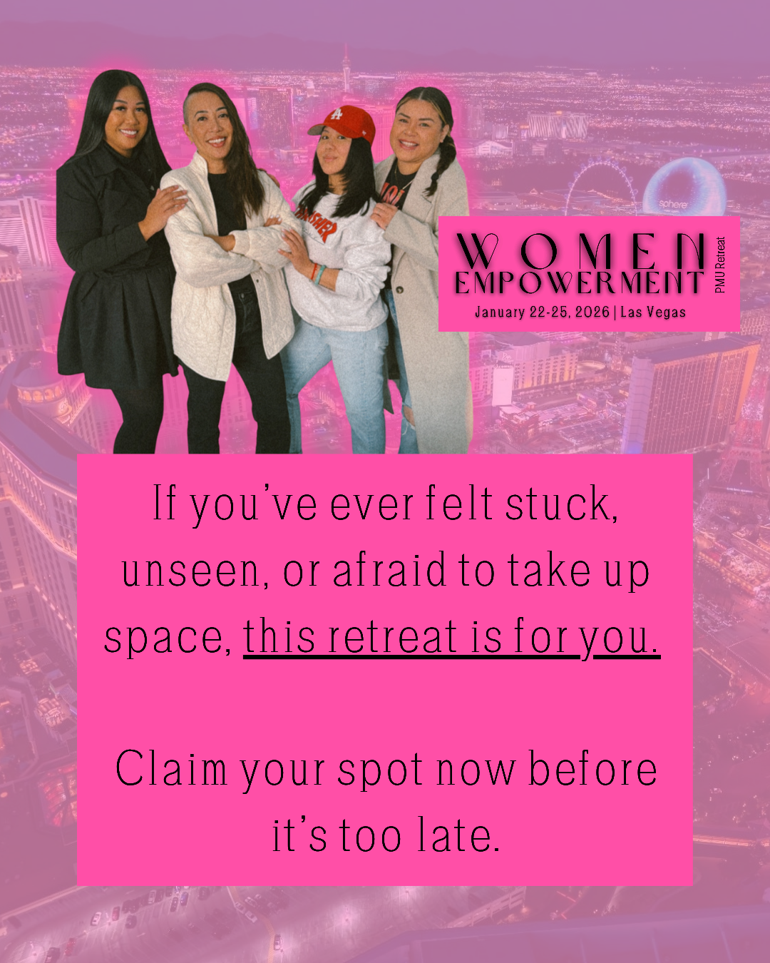 2026 Women Empowerment PMU Retreat