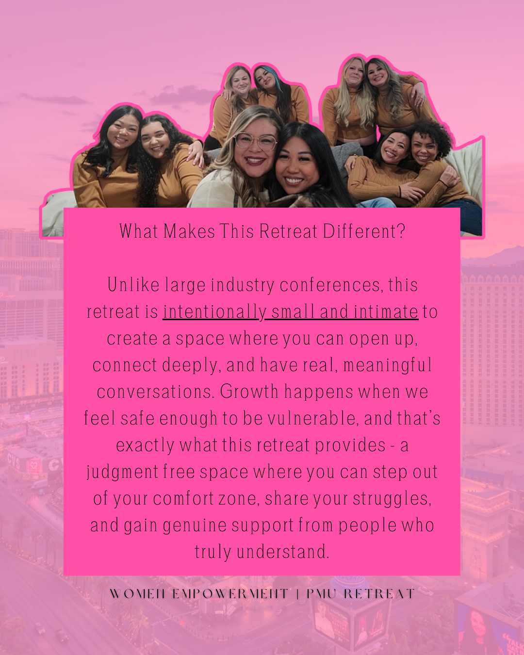 Early Access - 2026 Women Empowerment PMU Retreat