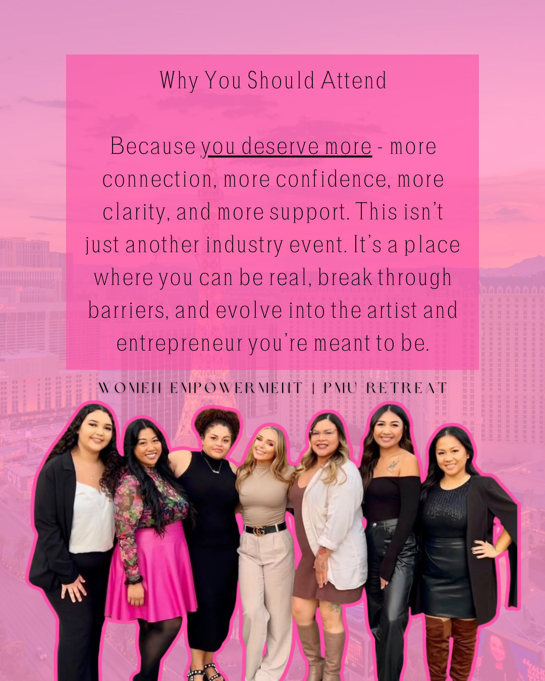 Early Access - 2026 Women Empowerment PMU Retreat