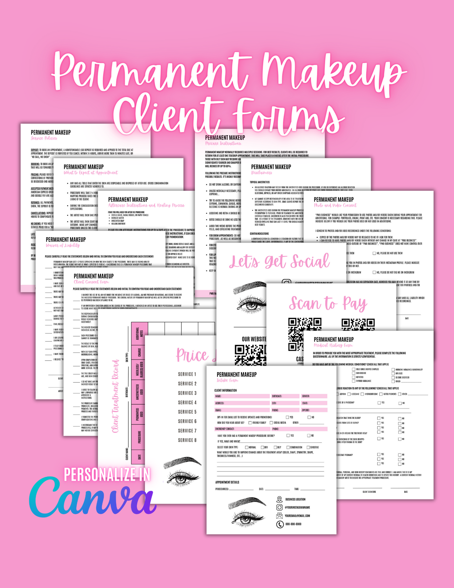 PMU Clients Forms