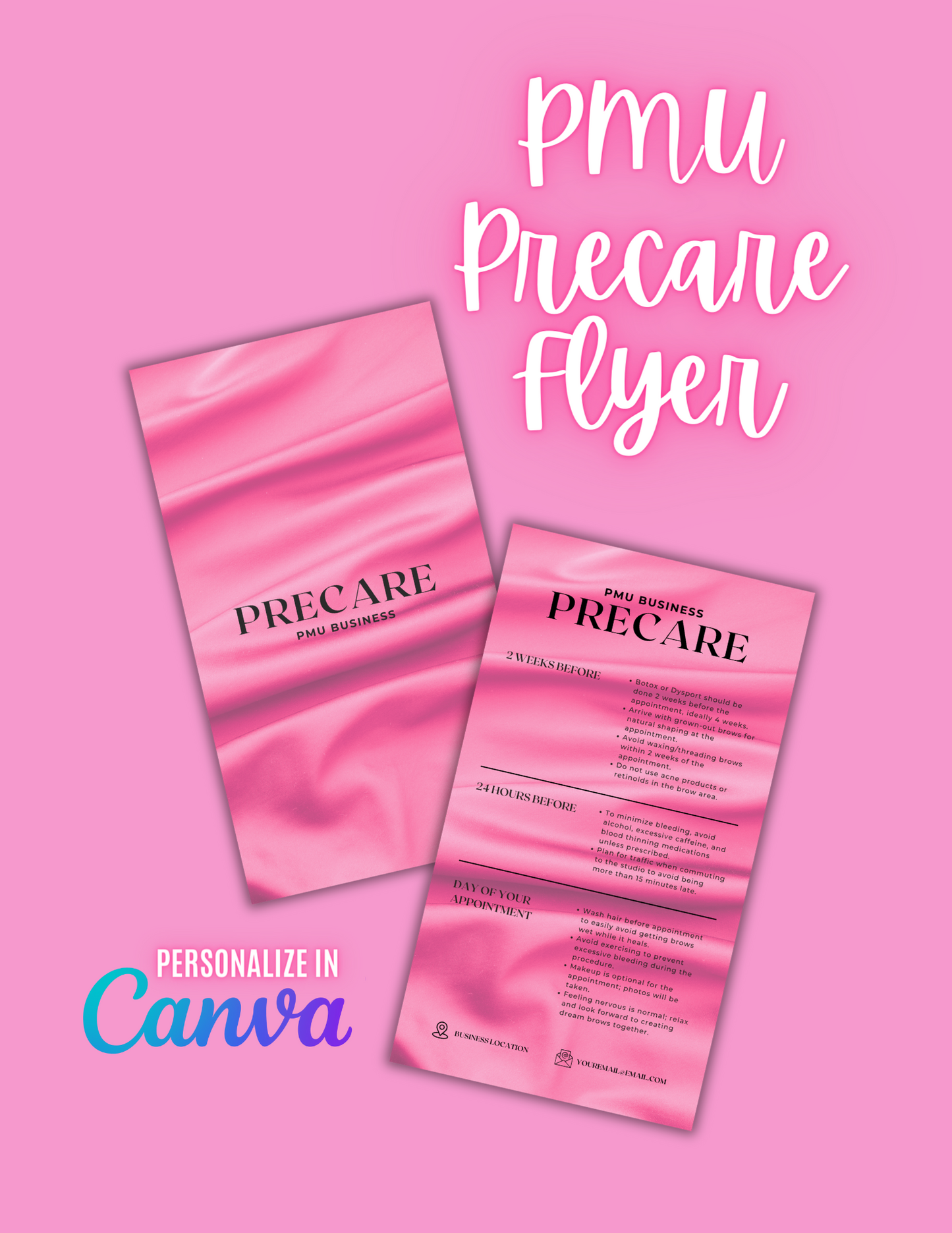 PMU Precare Flyer