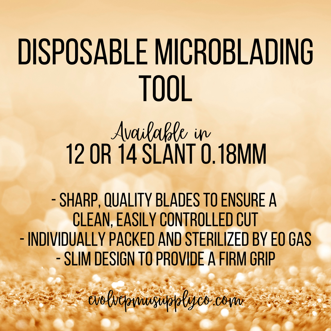 Herramienta de microblading desechable