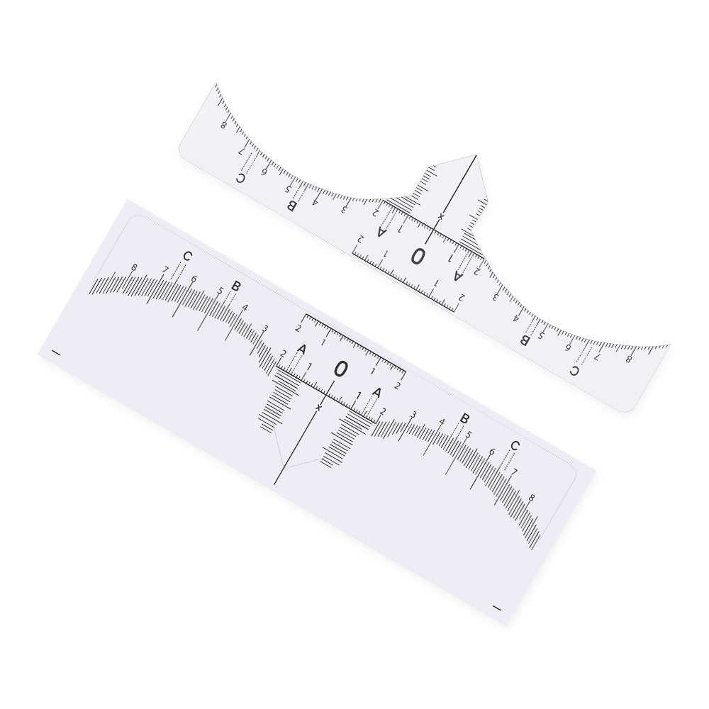 Eyebrow Ruler Sticker - Large