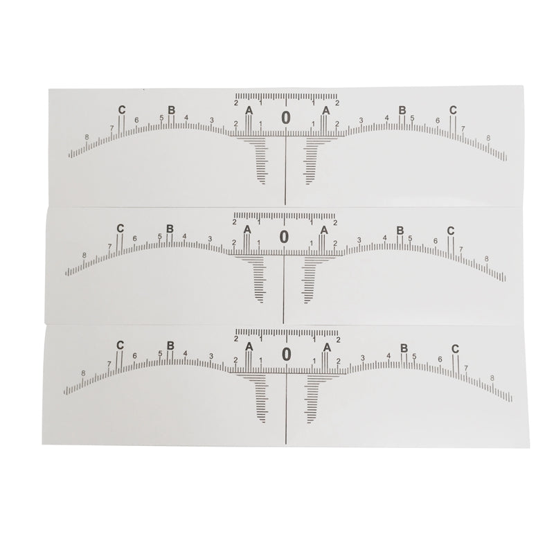 Eyebrow Ruler Sticker - Large