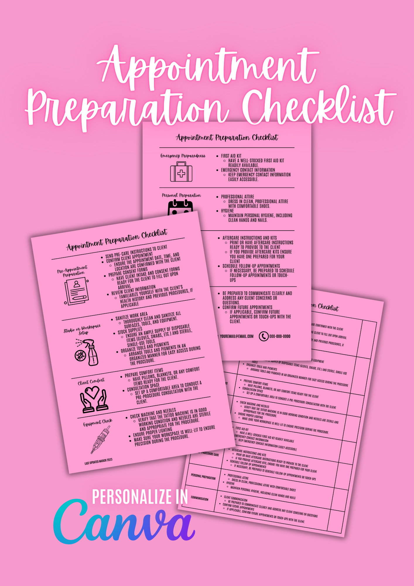 Client Preparation Checklist