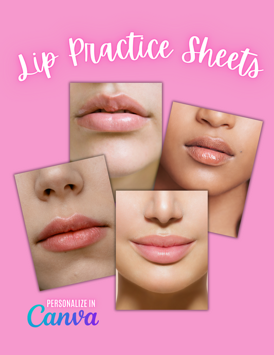 Lip Practice Sheets