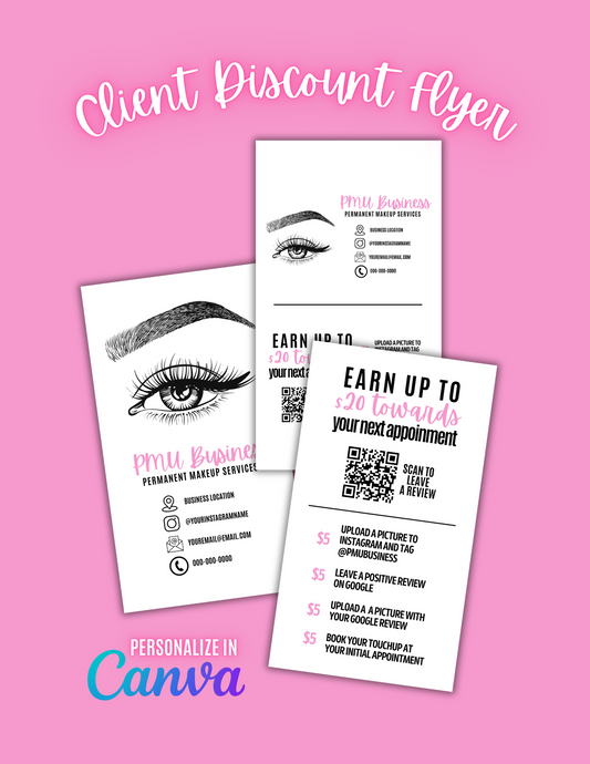 Client Discount Flyer