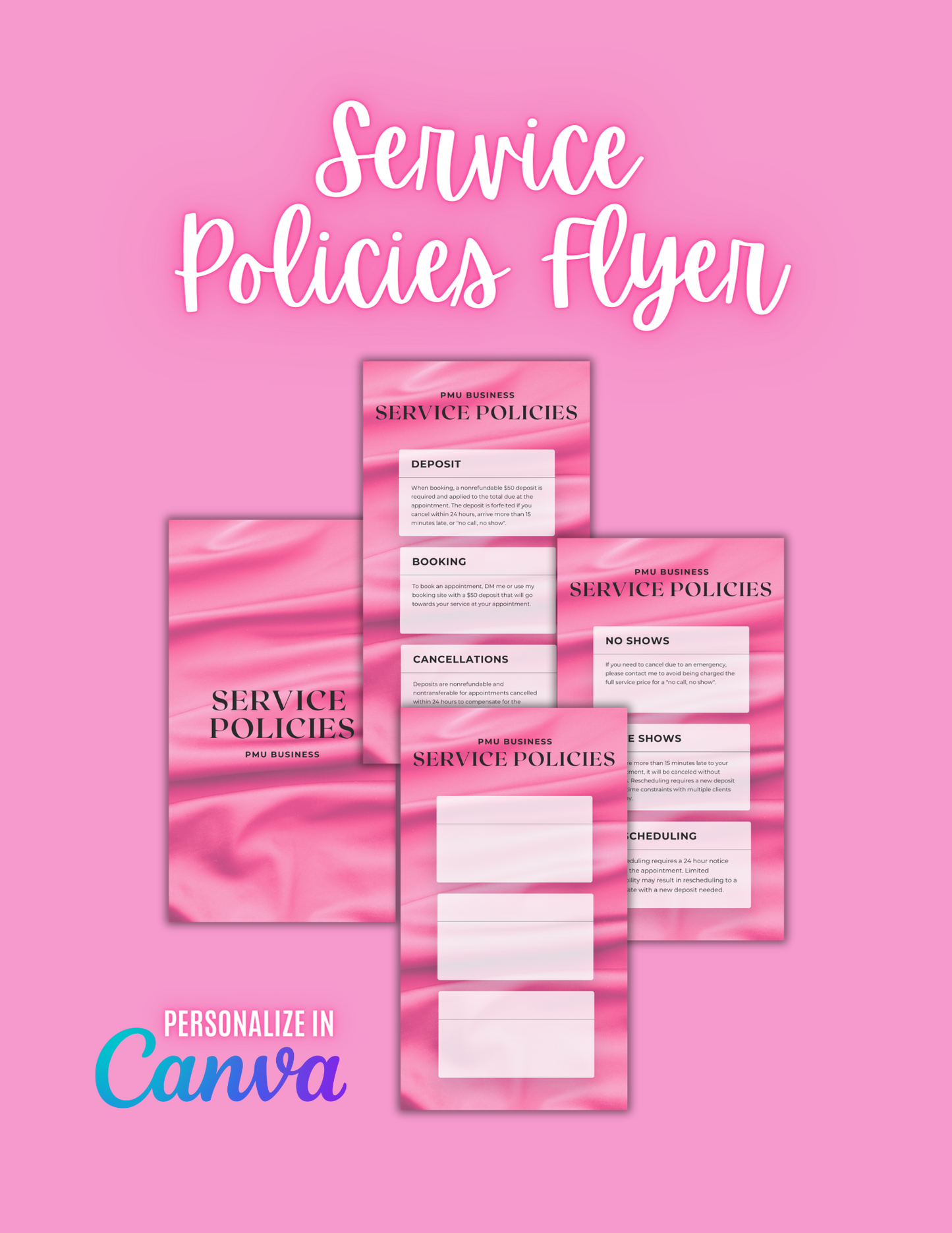 Service Policies Flyer