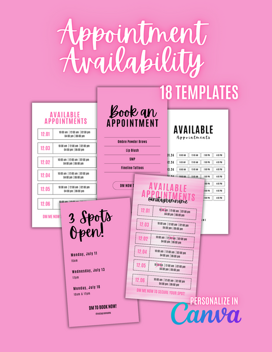 Appointment Availability