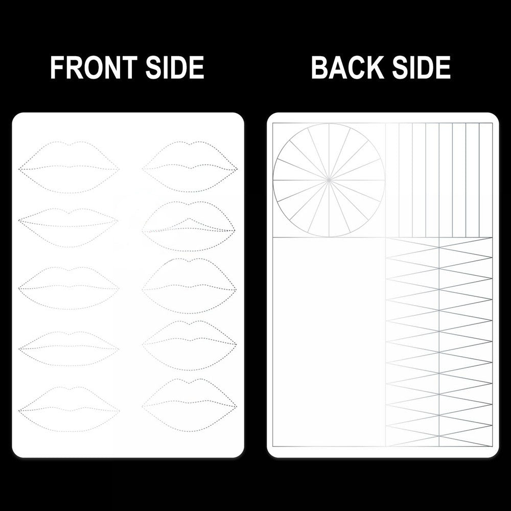 Upgraded Lip Practice Pad - Double Sided