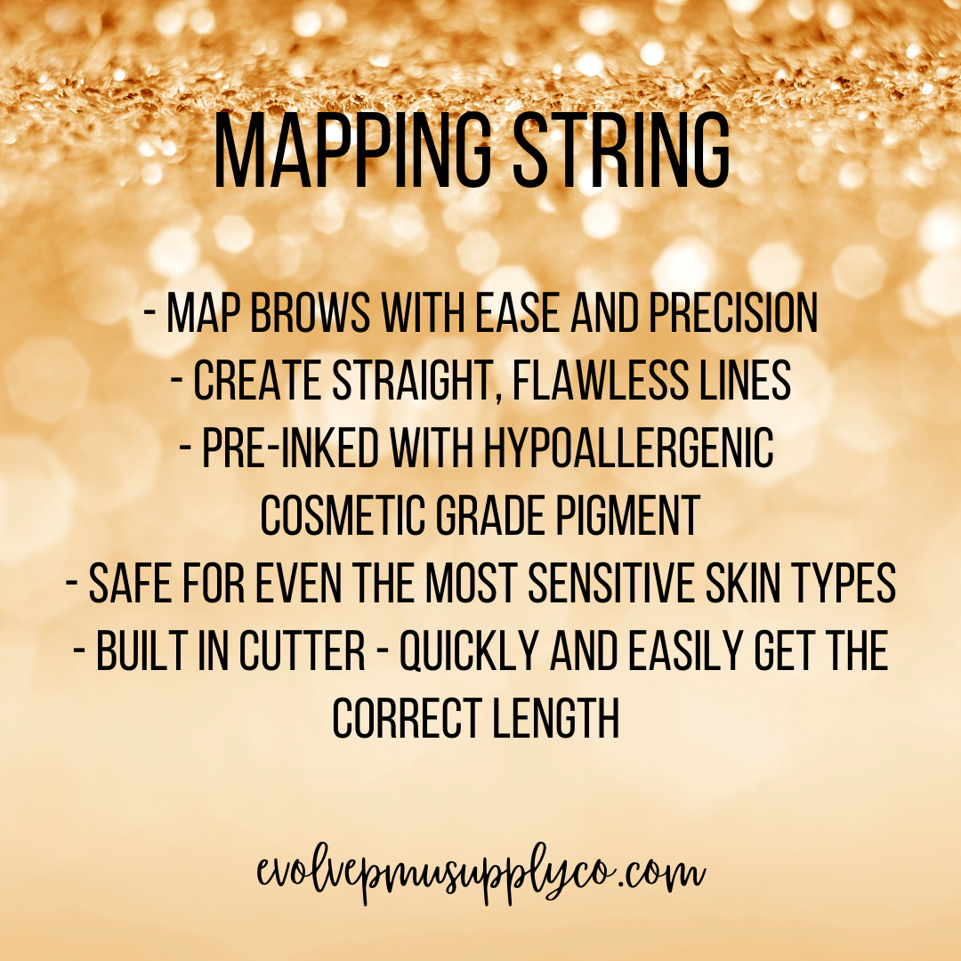 Pre-Inked Mapping String